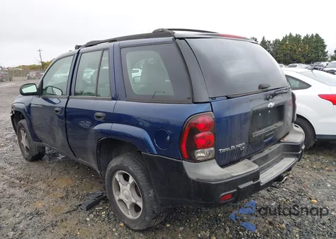 2006 Chevrolet Trailblazer Ls from USA, damaged, VIN 1GNDT13S962336598